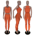 2 Piece Set Women Casual Sportswear Summer Clothing Women Ladies Set